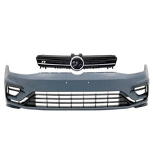 Paraurti anteriore per VW Golf VII (7) 13-17 conversione allo stile R 7.5 stile 17-19 con griglia