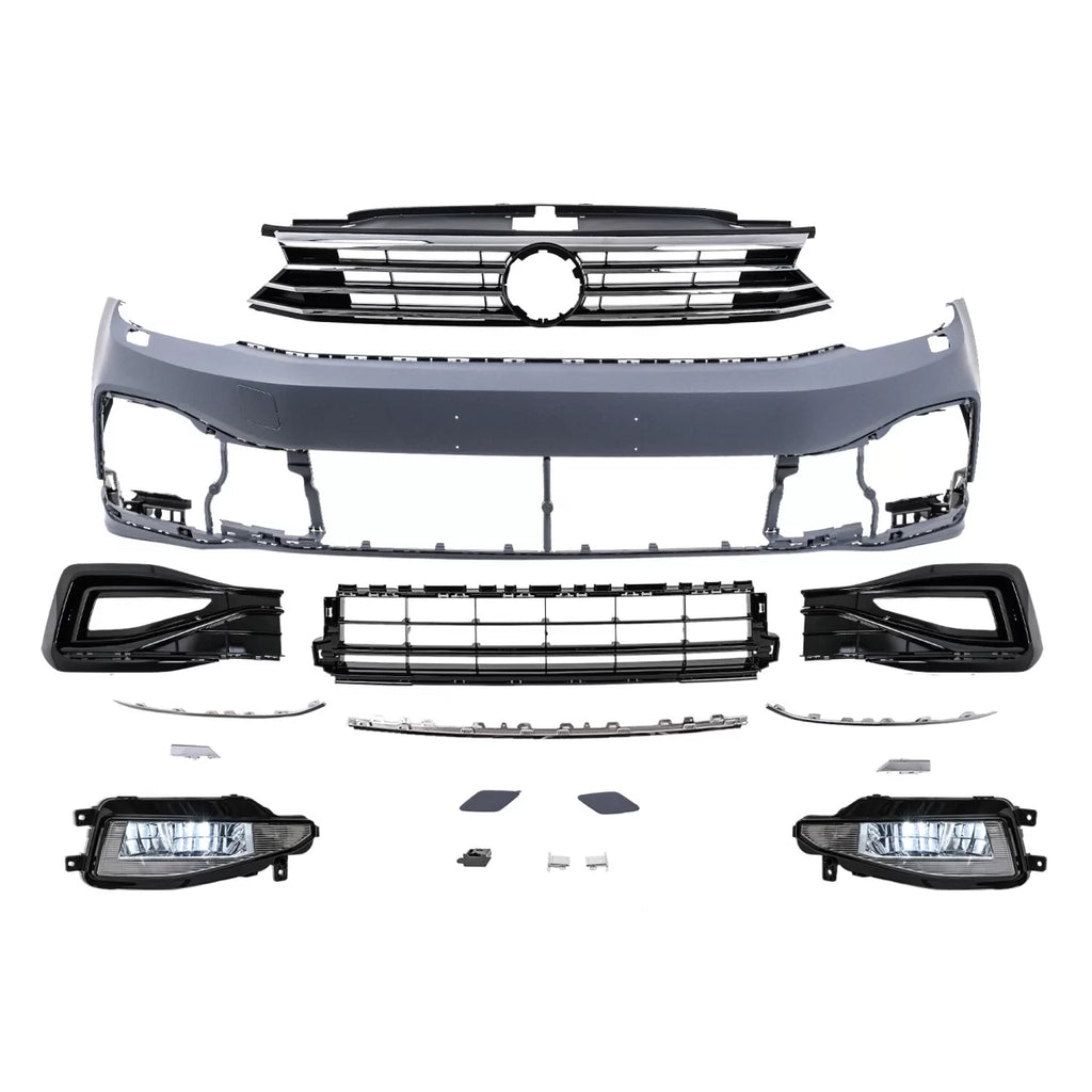 Paraurti anteriore per VW Passat B8 3G (2015-2018) conversione allo stile B8.5 R design