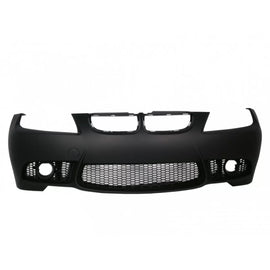 Paraurti anteriore senza PDC con Fendinebbia e Fari anteriori neri per BMW Serie 3 E90 E91 Non-LCI (2005-2008) berlina