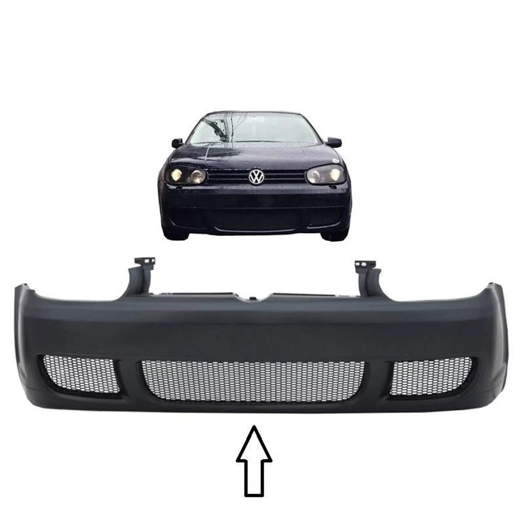 Anteriore centrale rete per VW Golf IV (4) 98-03 R32 stile