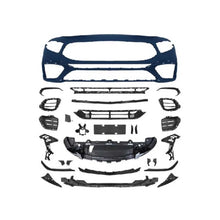 Anteriore A design 45 paraurti per Mercedes Classe A W177 hatchback, A177 berlina 2019-2022