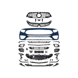 Anteriore A design 45 paraurti per Mercedes Classe A W177 hatchback, A177 berlina 2023-2025
