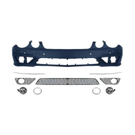 Anteriore A design 63 paraurti per Mercedes Classe E W211 berlina, S211 station wagon 2006-2008
