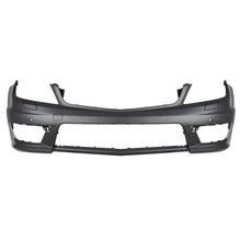 Anteriore A design paraurti per Mercedes Classe C W204 2007-2014 berlina, station wagon con PDC, con lavafari, con DRL