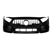 Anteriore A design paraurti per Mercedes CLS C257 dal 2018 con nero lucido GT griglia