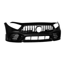 Anteriore A design paraurti per Mercedes CLS C257 dal 2018 con nero lucido GT griglia