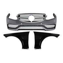 Anteriore A design paraurti per Mercedes Classe E W212 berlina, S212 station wagon 2014-2016 con PDC, per originale E63