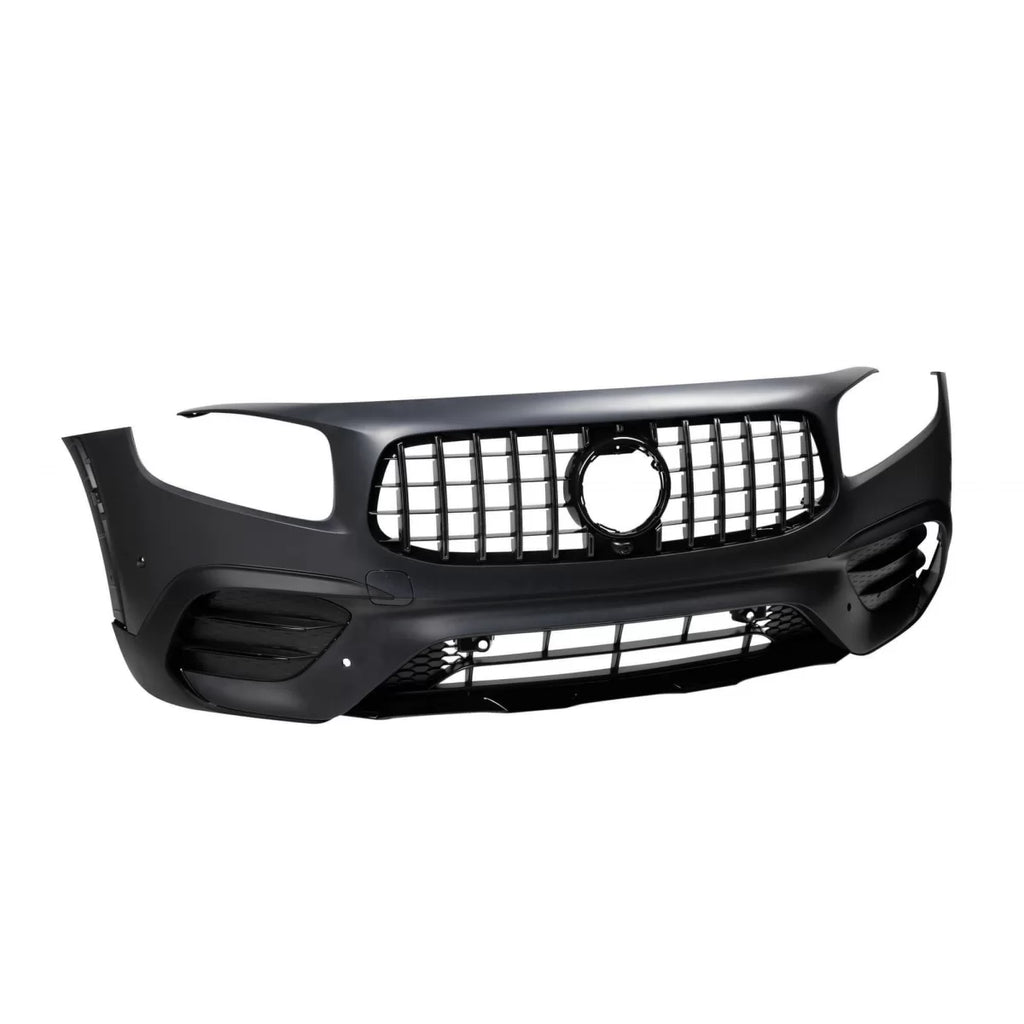 Anteriore A design paraurti per Mercedes GLB X247 2019-2023, con cromato/nero GT griglia