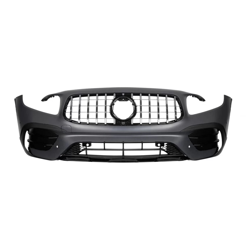 Anteriore A design paraurti per Mercedes GLB X247 2019-2023, con cromato/nero GT griglia