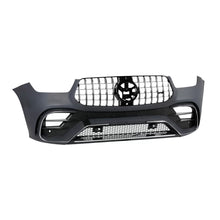 Anteriore A design paraurti per Mercedes GLE SUV W167, GLE Coupe C167 2020-2023, dal 2024 con cromato griglia e cromato