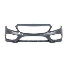 Carica l'immagine nel visualizzatore di Gallery, Anteriore A design Line paraurti per Mercedes Classe C W205 berlina, S205 station wagon 2013-2018 con cromato/nero GT