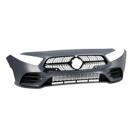 Anteriore A design line paraurti per Mercedes Classe A hatchback W177, berlina A177 2018-2023