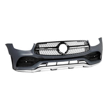 Carica l'immagine nel visualizzatore di Gallery, Anteriore A design Line paraurti per Mercedes GLC SUV X253 2019-2022