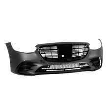 Carica l'immagine nel visualizzatore di Gallery, Anteriore A design Line paraurti per Mercedes Classe S W223 dal 2020 con nero griglia