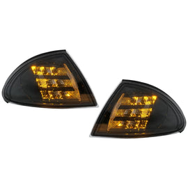Anteriore Direction LED Indicatore di direzione freccia per BMW Serie 3 E46 berlina Touring (1998-2001) nero