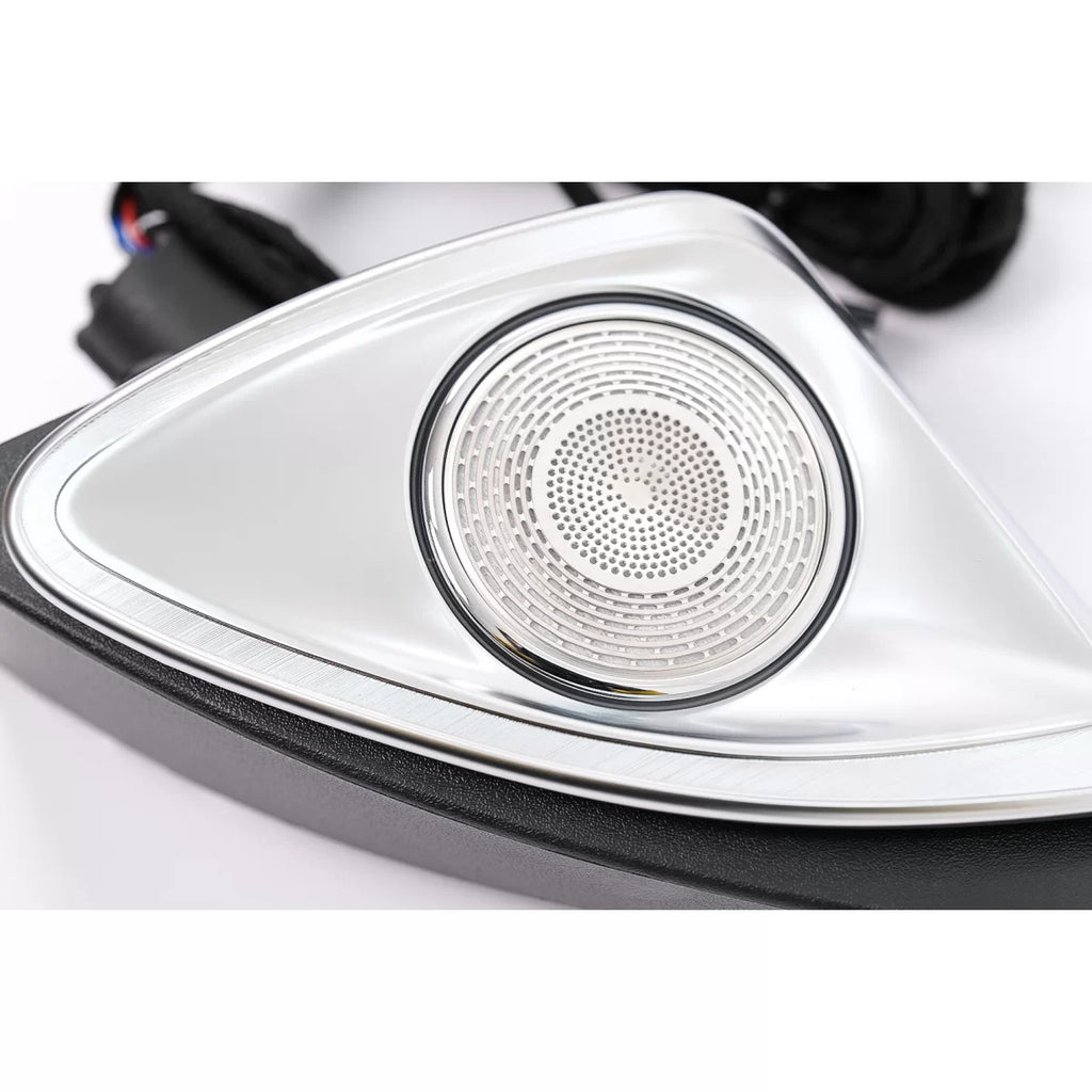 Anteriore porta LED 4D rotativo Tweeters 3/ 64 colori per Mercedes Classe C W205 restyling (2018-2020)