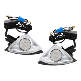 Anteriore porta LED 4D rotativo Tweeters 3/ 64 colori per Mercedes Classe C W205 restyling (2018-2020)