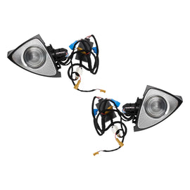 Anteriore porta LED rotativo Tweeters 3 colori per Mercedes Classe C W205 C205 S205 (2014-2018)