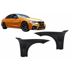Parafanghi anteriori BMW Serie 3 F30 F31 2011-2019 stile M3 - coppia