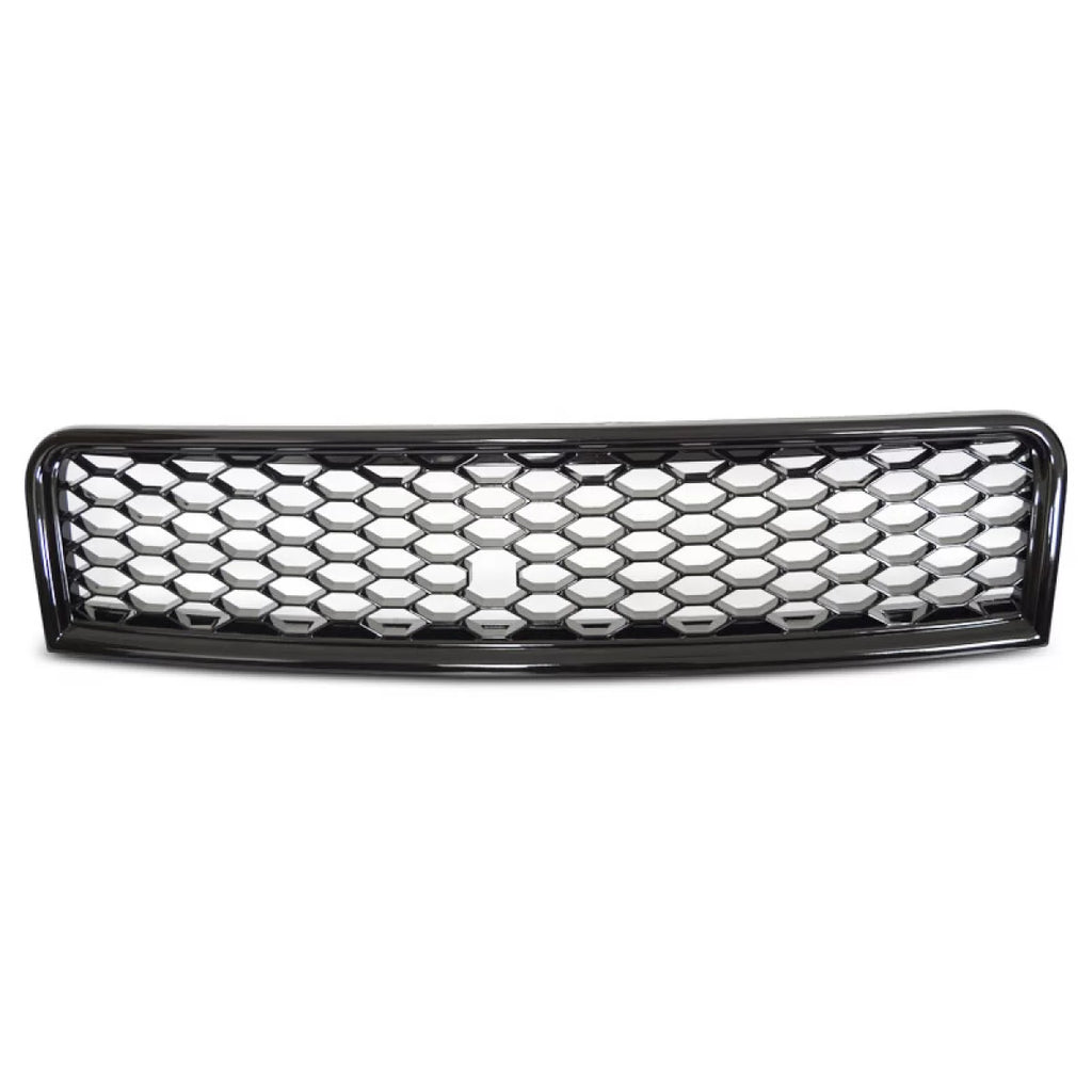 Griglia anteriore per Audi A4 B6 8E 00-04 RS-stile senza logo Nero lucido tappetino 1Pc