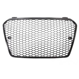 Griglia anteriore per Audi A5 11-16 8T/8F RS-stile nido d’ape Nero lucido 1 pezzo