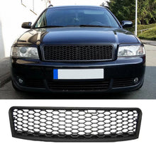 Carica l'immagine nel visualizzatore di Gallery, Griglia anteriore per Audi A6 4B C5 01-04 RS6 stile nido d’ape nero opaco 1 pezzo