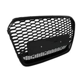 Griglia anteriore per Audi A6 C7 4G pre-restyling (2011-2014) RS6 design Nero lucido