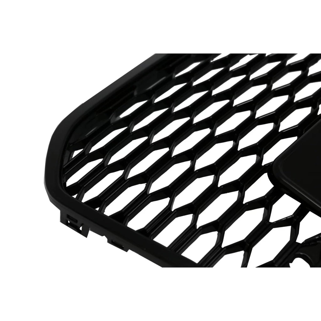 Griglia anteriore per Audi A6 C7 4G pre-restyling (2011-2014) RS6 design Nero lucido