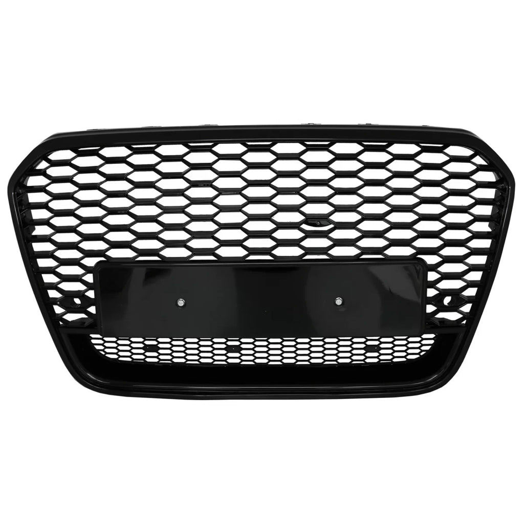 Griglia anteriore per Audi A6 C7 4G pre-restyling (2011-2014) RS6 design Nero lucido