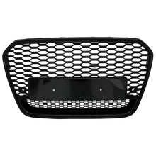 Griglia anteriore per Audi A6 C7 4G pre-restyling (2011-2014) RS6 design Nero lucido