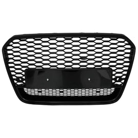 Griglia anteriore per Audi A6 C7 4G pre-restyling (2011-2014) RS6 design Nero lucido