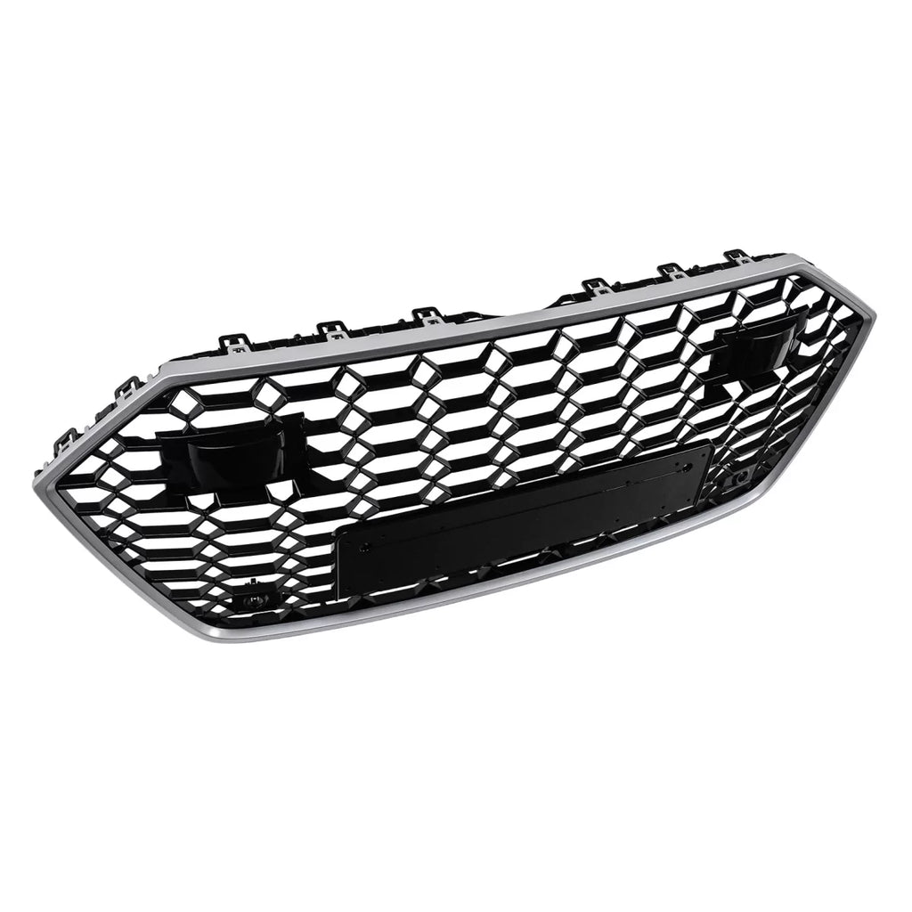 Griglia anteriore per Audi A7 4K8 (2018-) RS design argento