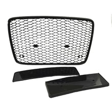 Carica l'immagine nel visualizzatore di Gallery, Griglia anteriore per Audi Q7 4L 05-15 RSQ7 stile nido d’ape nero 1 pezzo