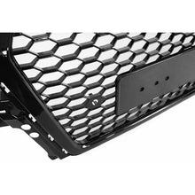 Carica l'immagine nel visualizzatore di Gallery, Griglia anteriore per Audi Q7 4M 15-19 RSQ7 stile nido d’ape nero 1 pezzo