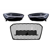 Carica l'immagine nel visualizzatore di Gallery, Griglia anteriore con Full LED fari anteriori sequenziale dinamico Indicatori di direzione per Audi A6 C7 4G restyling