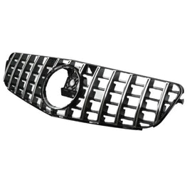 Griglia anteriore per Mercedes-Benz Classe C W204 07-14 GT A design Panamericana stile nero/cromato 1 pezzo
