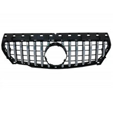 Griglia anteriore per Mercedes-Benz CLA-Classe C117 / W117 13-19 GT A design Panamericana stile nero/cromato 1 pezzo