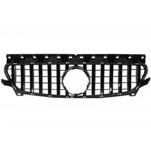 Griglia anteriore per Mercedes-Benz CLA-Classe C117 / W117 13-19 GT A design Panamericana stile nero/cromato 1 pezzo