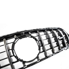 Carica l'immagine nel visualizzatore di Gallery, Griglia anteriore per Mercedes-Benz Classe A W177 restyling 23+ GT A design Panamericana stile nero/cromato 1 pezzo