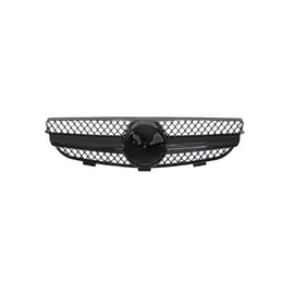Griglia anteriore per Mercedes-Benz CLK-Classe W209 03-09 A design stile con singolo Fence Nero lucido 1 pezzo