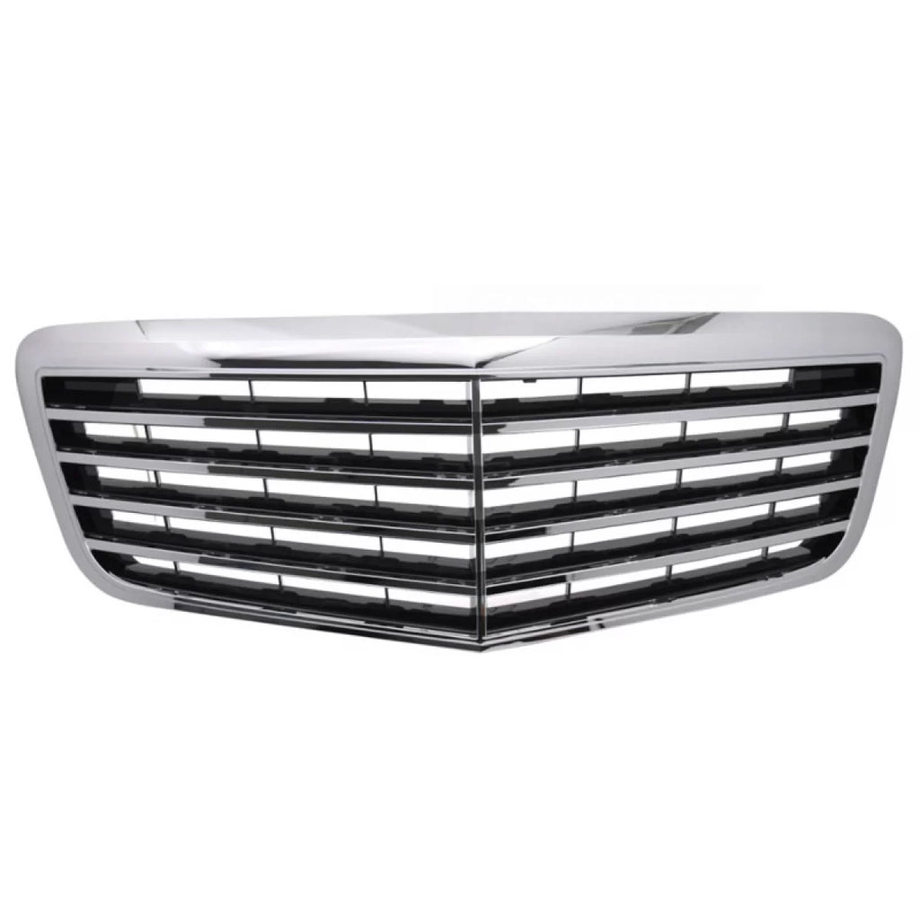 Griglia anteriore per Mercedes-Benz Classe E W211/S211 06-09 cromato 1 pezzo