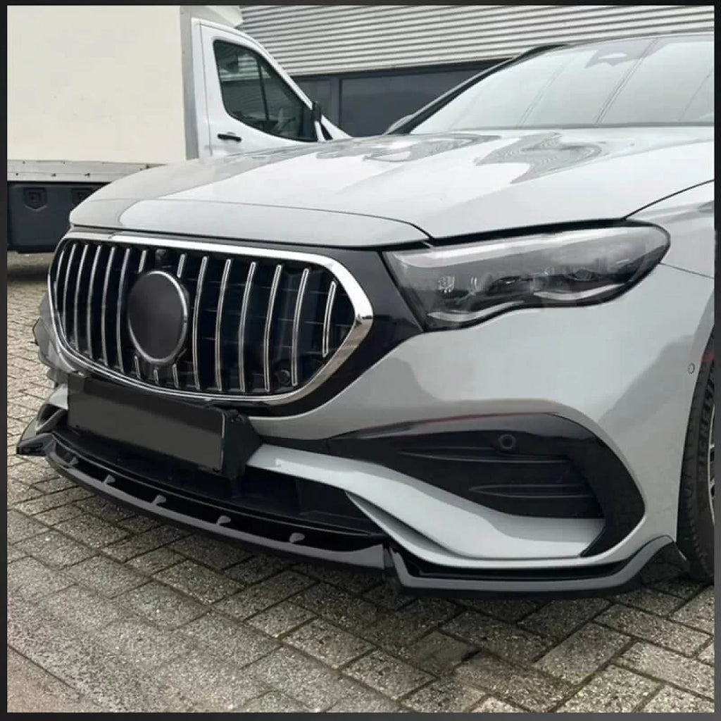 Griglia anteriore per Mercedes-Benz Classe E W214 2024+ GT A design Panamericana stile nero/cromato 1pc