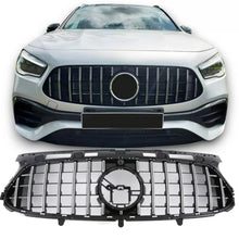 Griglia anteriore per Mercedes-Benz GLA H247 20-23 A design Line Panamericana stile nero/cromato 1 pezzo