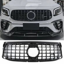 Carica l'immagine nel visualizzatore di Gallery, Griglia anteriore per Mercedes-Benz GLB X247 19-23 A design Line Panamericana stile Nero lucido/Night kit