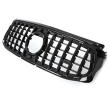 Carica l'immagine nel visualizzatore di Gallery, Griglia anteriore per Mercedes-Benz GLB X247 19-23 A design Line Panamericana stile Nero lucido/Night kit