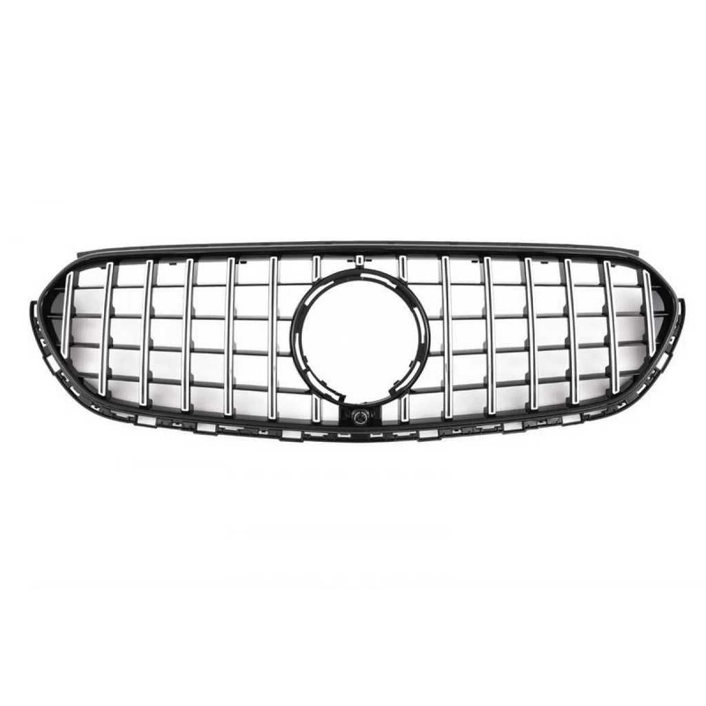 Griglia anteriore per Mercedes-Benz GLC-Classe X254 SUV & C254 Coupe 22+ GTR Panamericana design nero/cromato