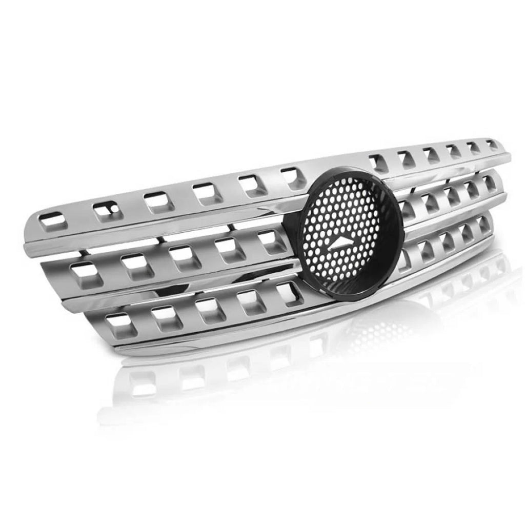 Griglia anteriore per Mercedes-Benz ML-Classe W163 98-05 stile W164 argento/ cromato 1pc