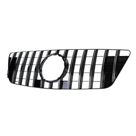 Griglia anteriore per Mercedes-Benz ML-Classe W164 08-11 GT A design Panamericana stile nero/cromato 1 pezzo