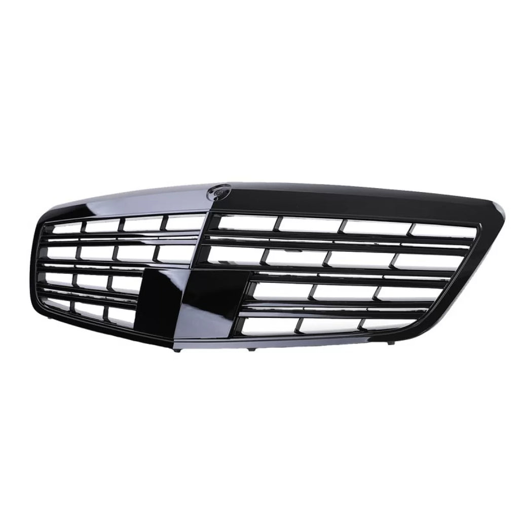Griglia anteriore per Mercedes-Benz Classe S W221 09-13 S63 S65 A design stile Nero lucido 1pc