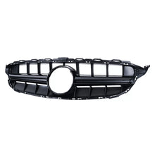Griglia anteriore per Mercedes Classe C W205 S205 C205 A205 (2014-2018) senza telecamera nero